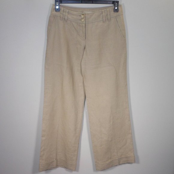 Michael Kors women's linen casual pant - Picture 1 of 5